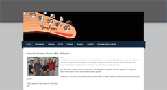 Desktop Screenshot of jerryjonesguitars.com